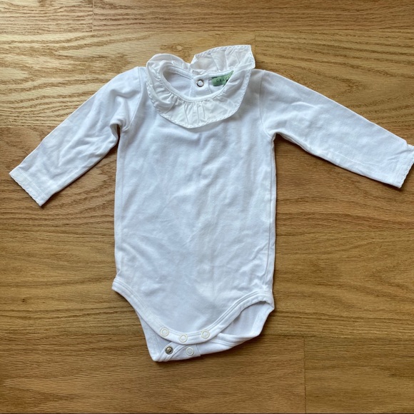 Set of 4 Grace baby & child onesies with ruffle - Picture 5 of 7